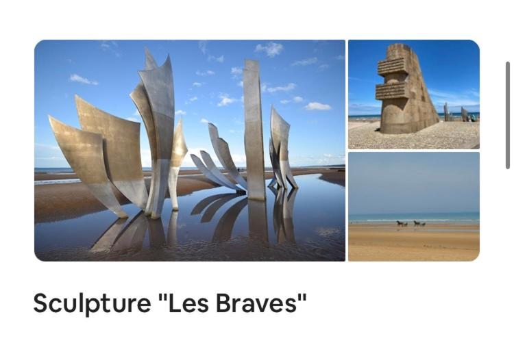 Au Coeur D'Omaha Beach - Colleville-Sur-Mer - Gite 1 Colleville-sur-Mer Exterior foto